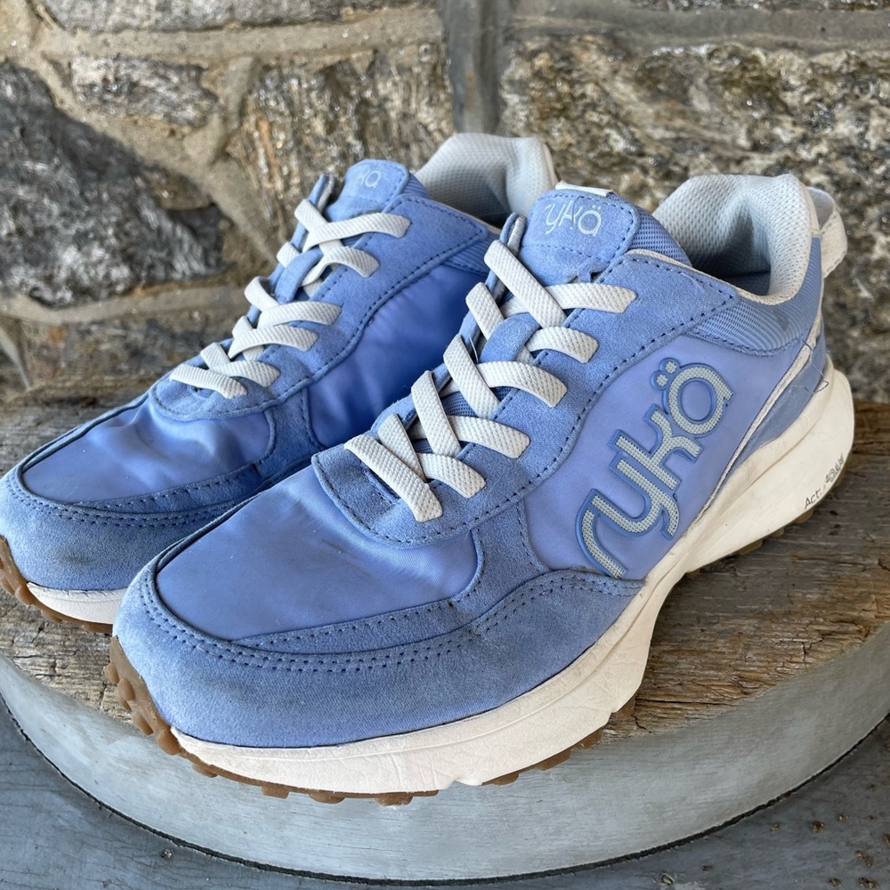 Ryka Light Blue Athletic Shoes - Picture 10 of 12
